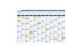 ΗΜΕΡΟΛΟΓΙΟ ΠΛΑΝΟ ΕΤΗΣΙΟ 50x70cm 2026